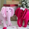 Receita Elefante Amigurumi