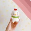 Receita Galinho Amigurumi