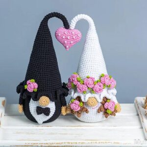 Receita Gnomos Amigurumi