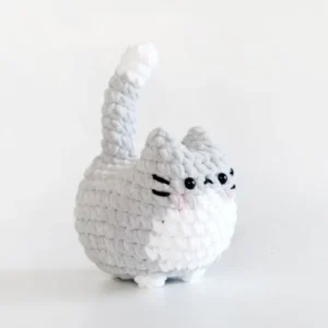 Receita Mini Gato Amigurumi