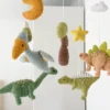 Receita Mobile Dinossauros Amigurumi