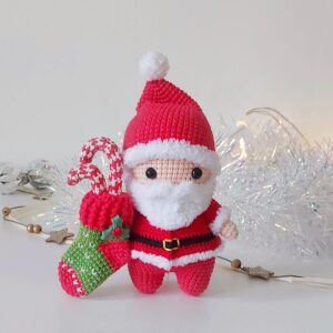 Receita Papai Noel Amigurumi