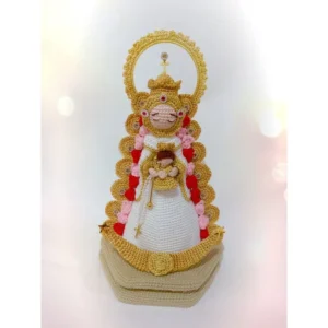 Receita Santinha Amigurumi