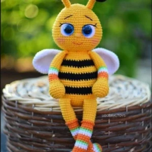 Receita Abelha Amigurumi