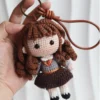 Receita Hermione Bruxa Amigurumi