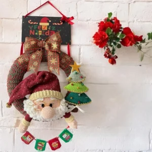 Receita Guirlanda Amigurumi