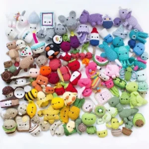 Receita 100 Chaveiros Amigurumi