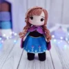 Receita Princesa  Anna Amigurumi