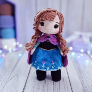 Receita Princesa  Anna Amigurumi