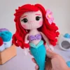 Receita Princesa Ariel Amigurumi
