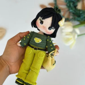 Receita Boneca Limãozinho Amigurumi
