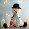 Receita Boneco de Neve Amigurumi