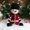 Receita Boneco de Neve Soldadinho Amigurumi
