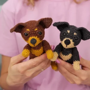 Receita Cachorro Amigurumi