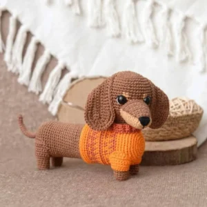 Receita Cachorro Basse Amigurumi