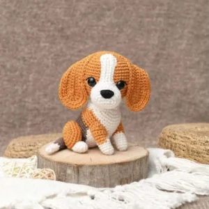 Receita Cachorro Beagle Amigurumi