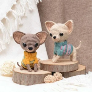 Receita Cachorro Chiuhauha Amigurumi