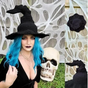 Receita Chapeu de Bruxa Amigurumi