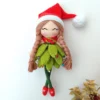 Receita Elfa de Natal Amigurumi
