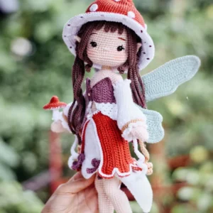 Receita Fadinha Amigurumi