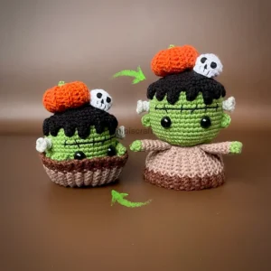Receita Frank Reversivel Amigurumi