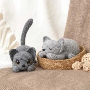 Receita Gatos Amigurumi