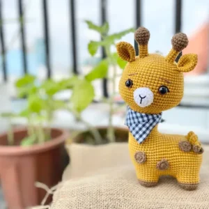 Receita Girafa Amigurumi