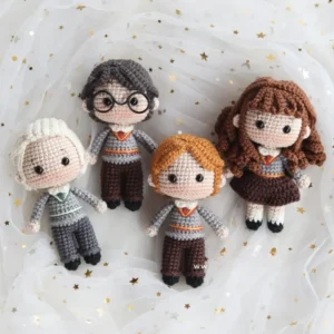 Receita Turma Harry Potter Amigurumi