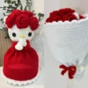 Receita Buque Hello Kitty reversivel Amigurumi
