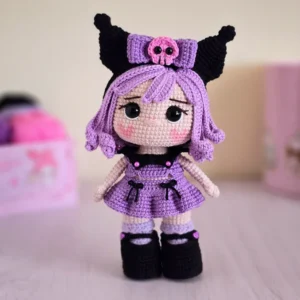 Receita Kuromi Amigurumi