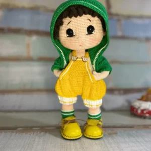 Receita Menino Amigurumi