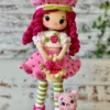 Receita Moranguinho Amigurumi