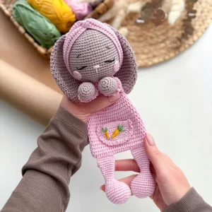 Receita Naninha Coelho Amigurumi