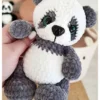Receita Panda Amigurumi