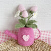 Receita Regador Flor Amigurumi