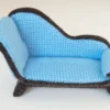 Receita Sofa azul  Amigurumi