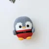Tradução Pinguim Natalino - Amigurumi