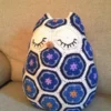 Receita Almofada Coruja Amigurumi