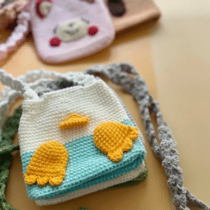 Receita Bolsa Pato Amigurumi