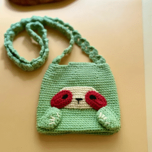 Receita Bolsa Preguiça Amigurumi