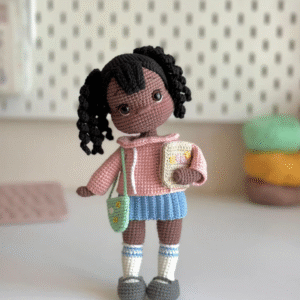 Receita Boneca Fofinha Amigurumi