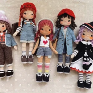 Receita Bonecas Amigurumi