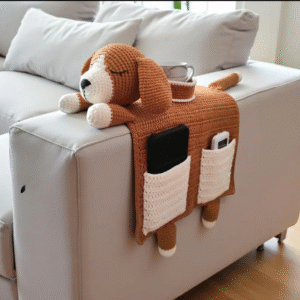 Receita Cachorro Organizador Amigurumi
