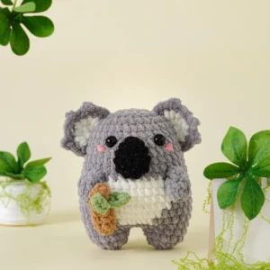 Receita Coala Amigurumi