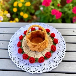 Receita Caminho de mesa Amigurumi