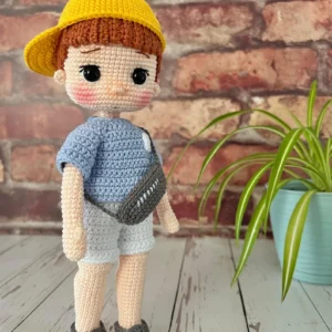 Receita Menino Amigurumi