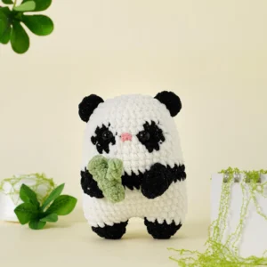 Receita Panda Amigurumi