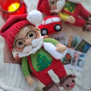 Tradução Papai Noel - Amigurumi