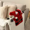 Receita Papai Noel Organizador Amigurumi