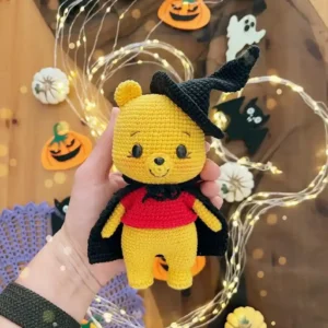 Receita Pooh Amigurumi